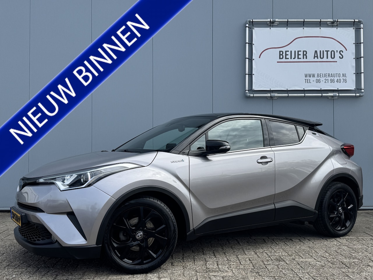 Toyota C-HR - 1.8 Hybrid Bi-Tone Automaat Navigatie/Camera/18inch. - AutoWereld.nl