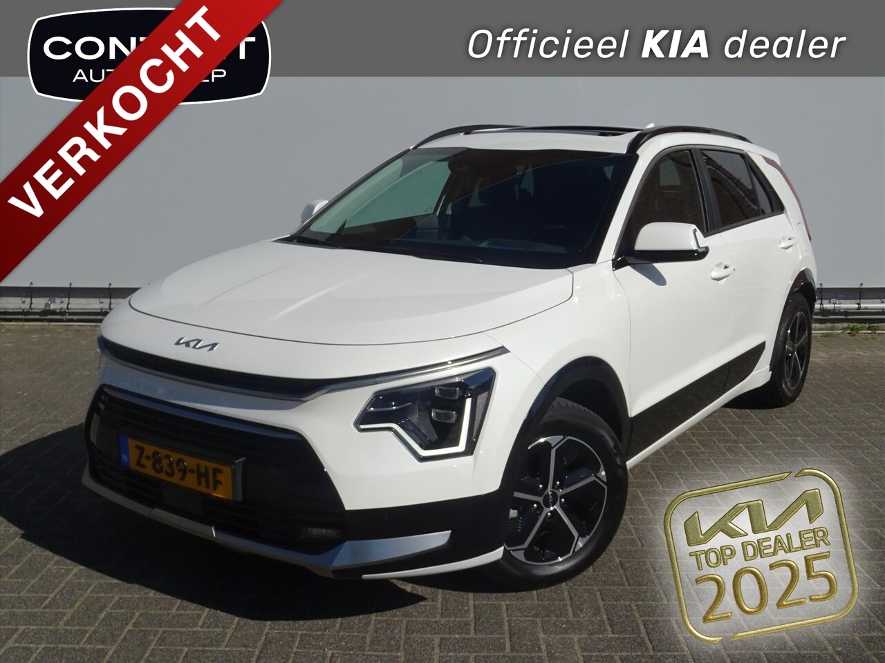 Kia Niro - 1.6 GDi Hybrid 141pk DCT6 DynamicPlusLine | Schuifdak | Leer | Navi | - AutoWereld.nl