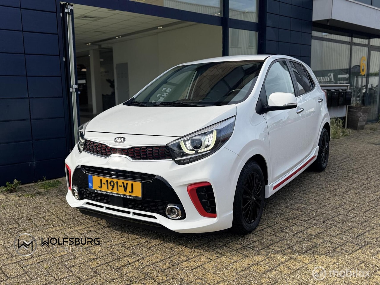 Kia Picanto - 1.2 CVVT GT-Line | Aut.| Leder| Clima| Nav.| Cam - AutoWereld.nl