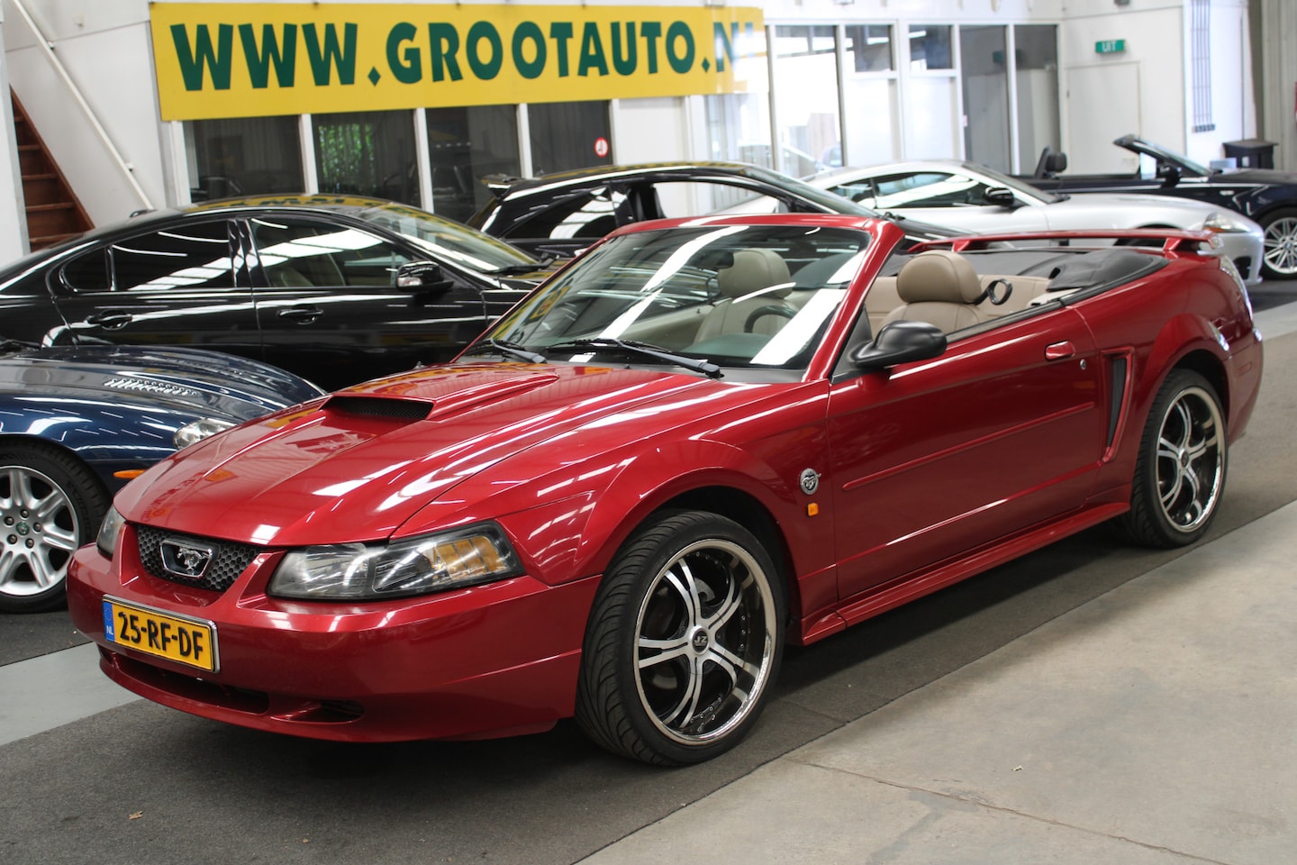Ford Mustang - 3.9 V6 Automaat Airco, Cruise control, Leder - AutoWereld.nl
