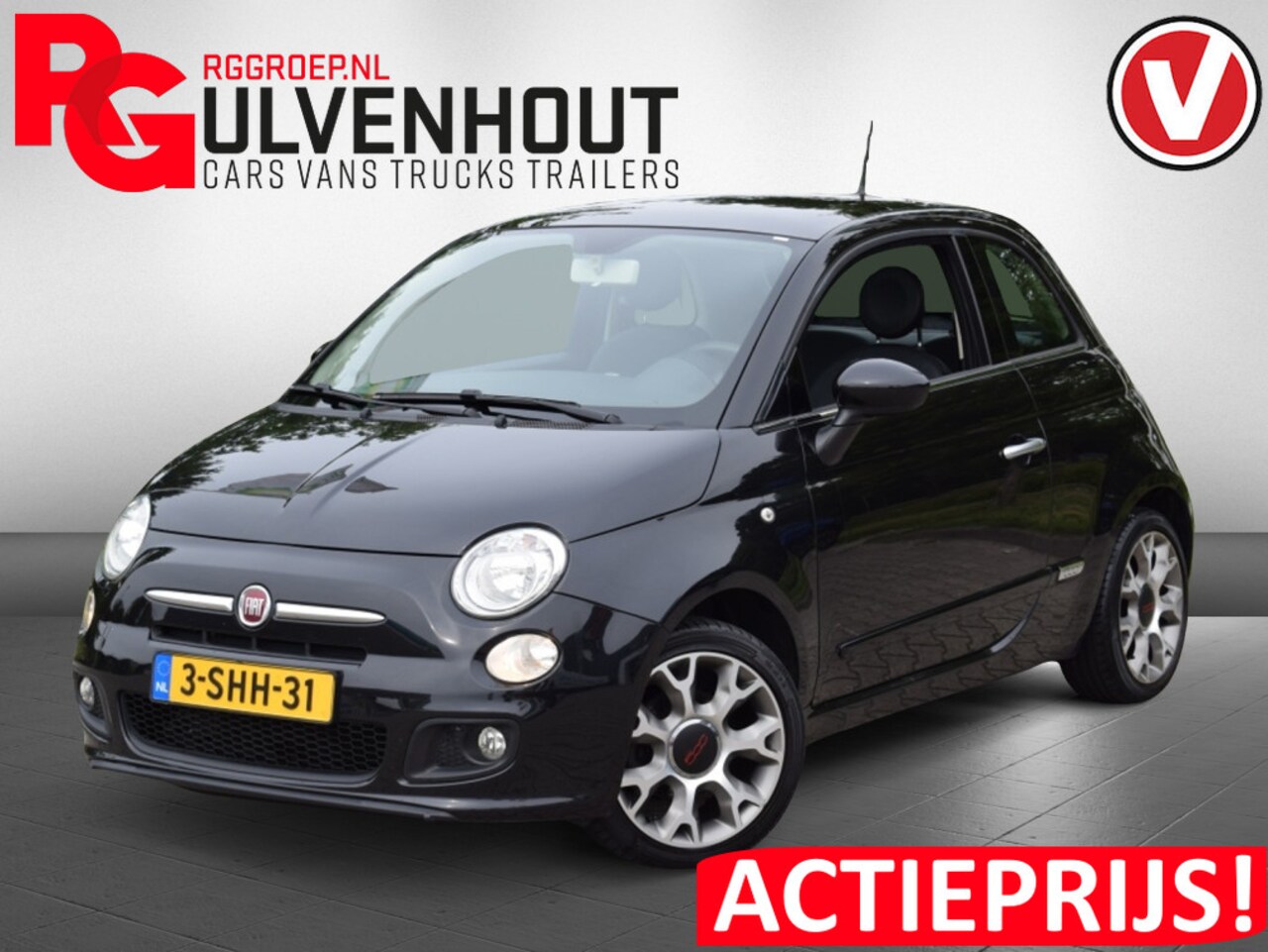 Fiat 500 - 0.9 TwinAir Lounge | PANO | 16 INCH | ORIG. NL | AIRCO | - AutoWereld.nl