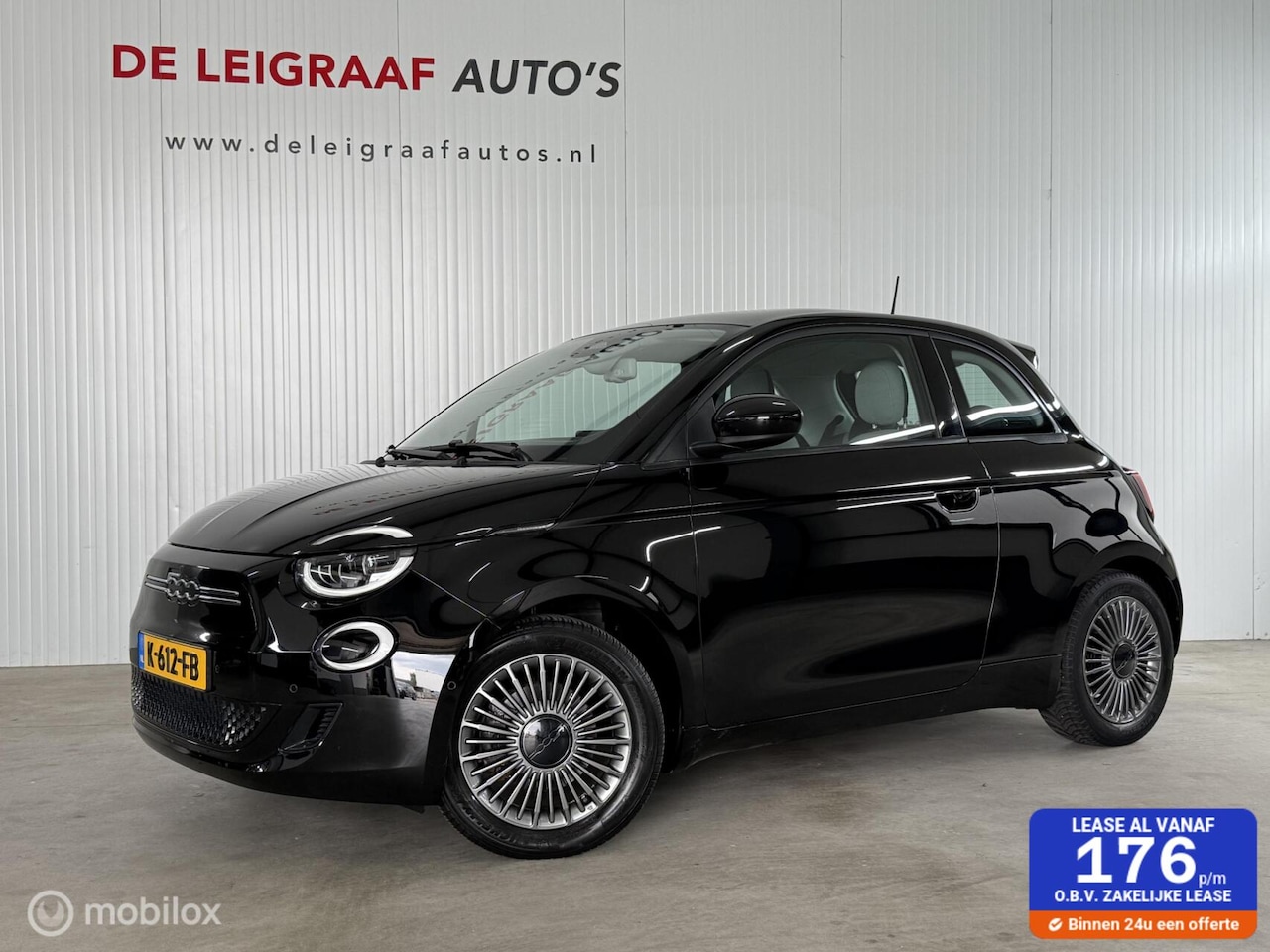 Fiat 500 - La Prima 42 kWh [ Airco, camera, panodak] - AutoWereld.nl
