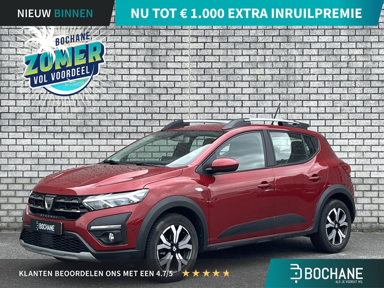 Dacia Sandero Stepway - 1.0 TCe 100 Bi-Fuel Comfort | Trekhaak | All-Season banden | Navigatie | Achteruitrijcamer - AutoWereld.nl