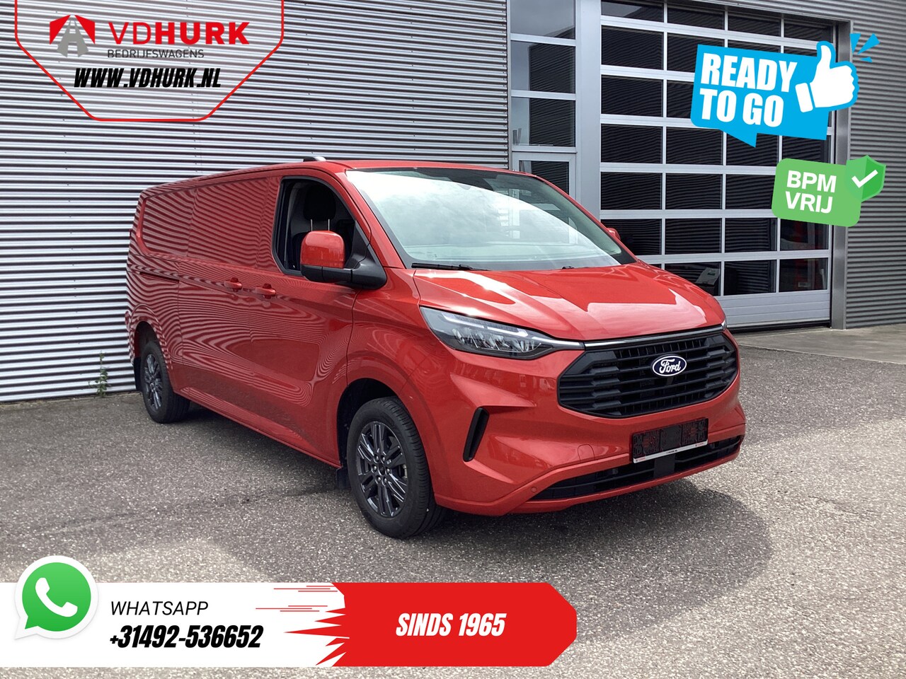 Ford Transit Custom - 2.0 TDCI 150 pk L2 Limited BPM VRIJ! Garantie tot 1-28'/ Adapt. Cruise/ LED/ Stoelverw./ S - AutoWereld.nl