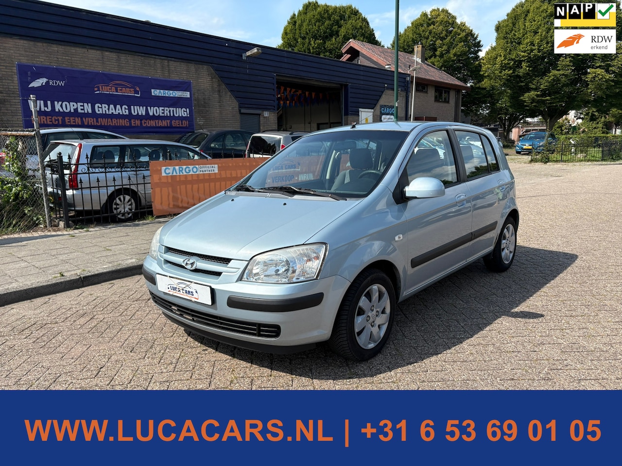 Hyundai Getz - 1.3i Active Cool 1.3i Active Cool NIEUWE APK! - AutoWereld.nl