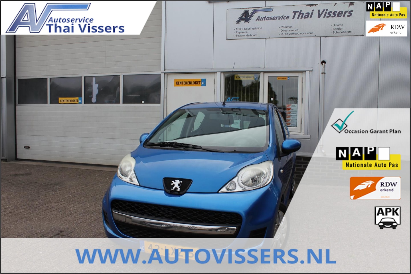 Peugeot 107 - 1.0-12V XS 5Deurs Automaat Airco Apk - AutoWereld.nl