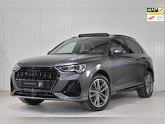 Audi Q3 - 45 TFSI e S edition S-Line Black Optic | PANO | TREKHAAK | 1E EIG | DEALER | LEDER | ACC |