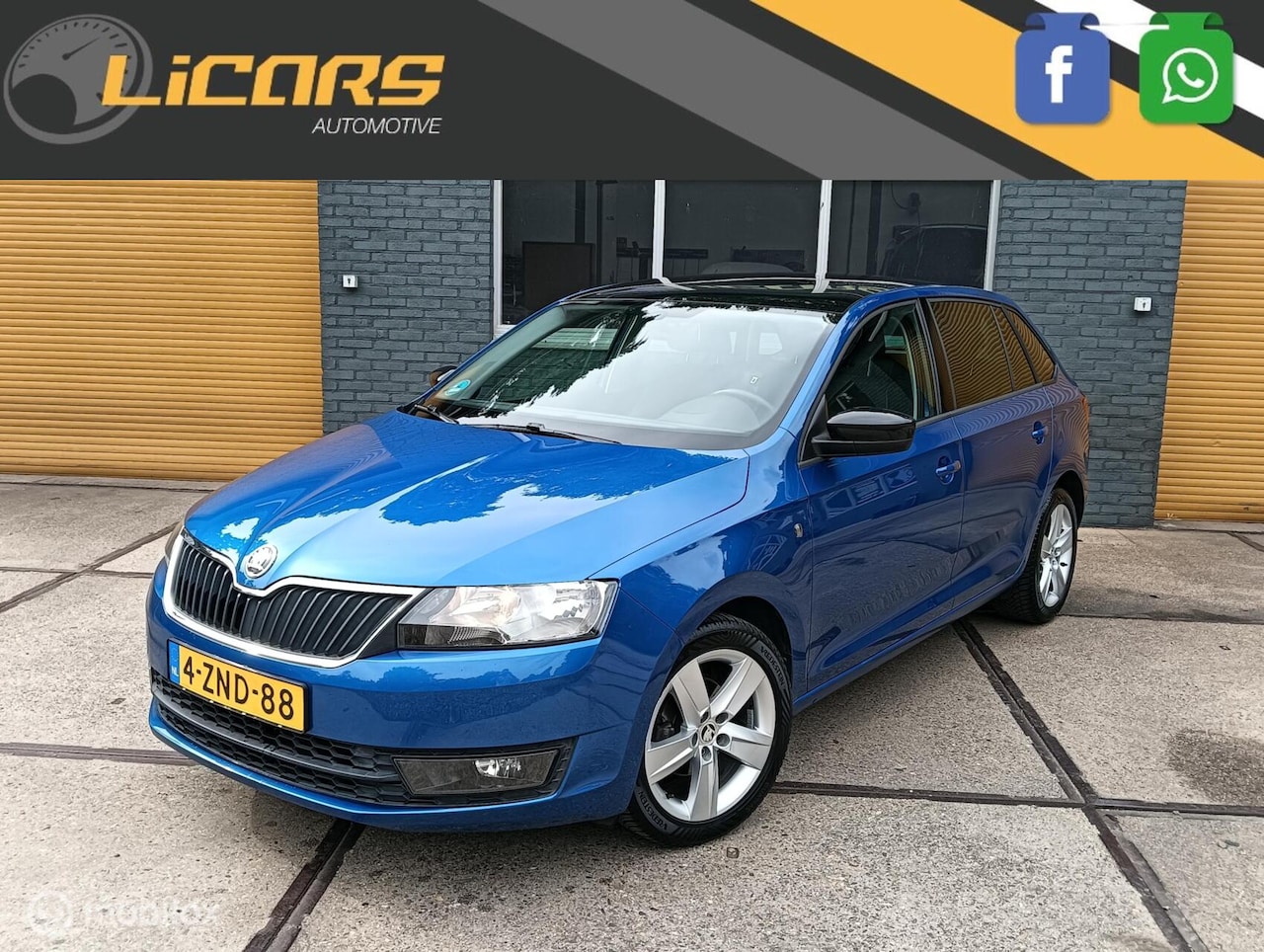 Skoda Rapid - 1.2 TSI panorama/trekhaak/navi/all season banden - AutoWereld.nl