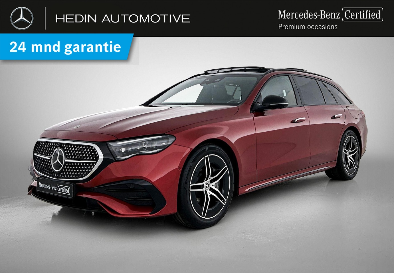 Mercedes-Benz E-klasse Estate - E 300e Automaat AMG Line | MANUFAKTUR | Leder Pakket | Winter Pakket | Nightpakket | Panor - AutoWereld.nl