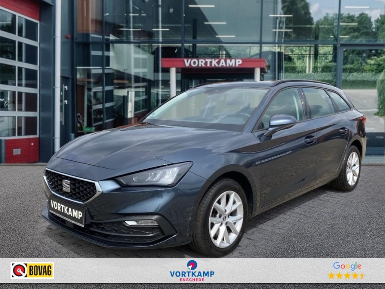 SEAT Leon - 2.0 TDI DSG STYLE NAVI/CRUISE/PDC/STOEL-STUURVERW - AutoWereld.nl