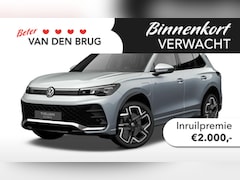 Volkswagen Tiguan - R-Line-Edition 1.5 eHybrid 150 kW / 204 pk SUV 6 v | Panoramadak | Trekhaak | Stoelverwarm