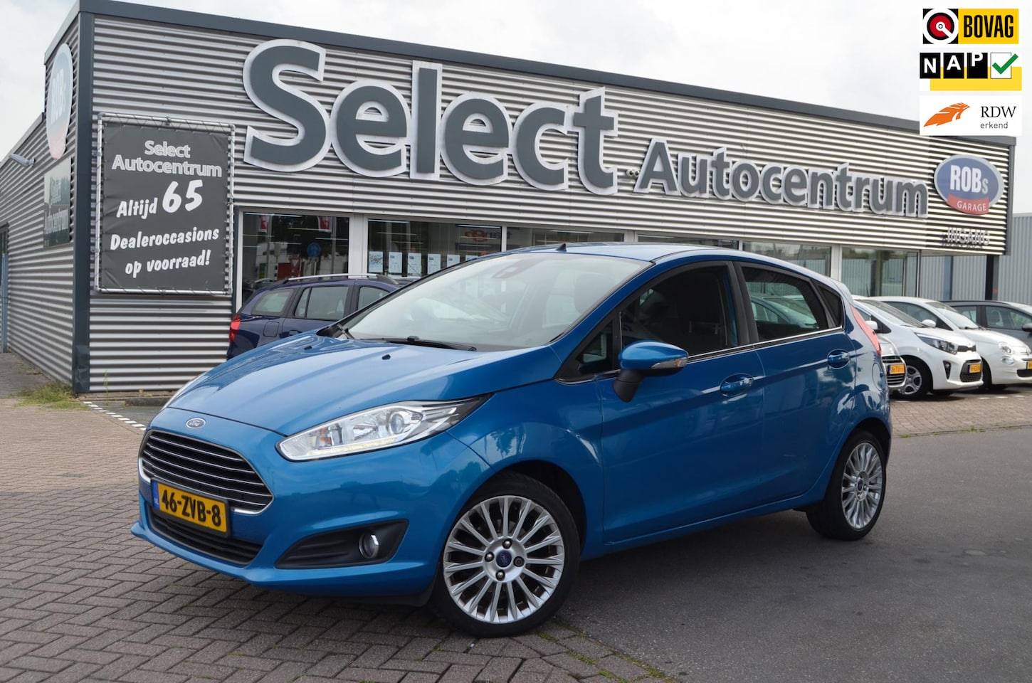 Ford Fiesta - 1.0 EcoBoost Titanium| 5DRS|DISTRIBUTIE GEDAAN|LMV|AL T ONDERHOUD - AutoWereld.nl