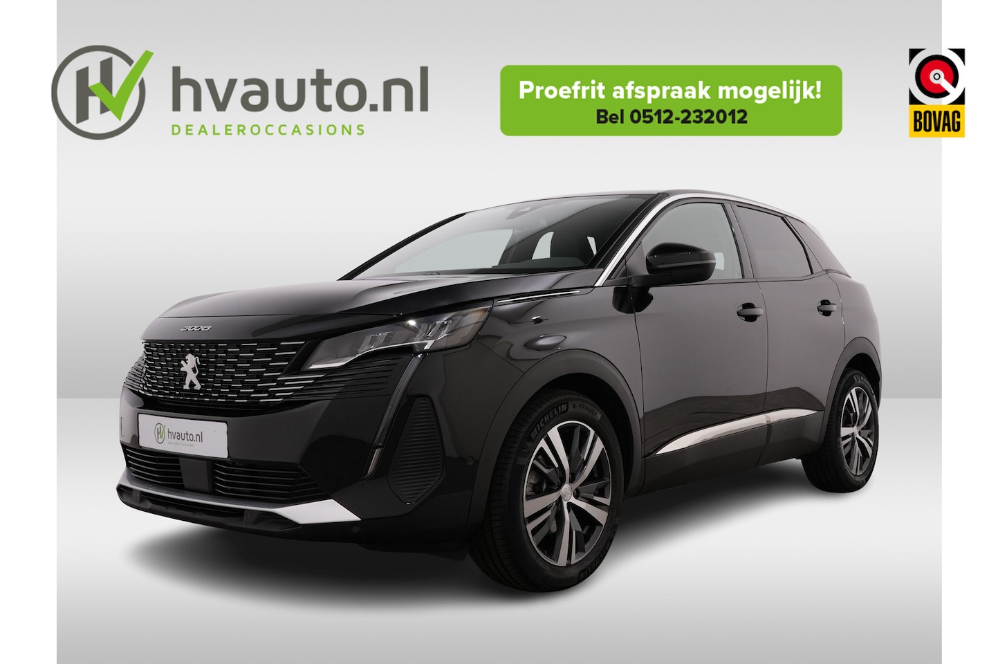 Peugeot 3008 - 1.2 PURETECH 130PK ALLURE EAT8 | Elektrische achterklep | Navi | Cruise adaptief - AutoWereld.nl
