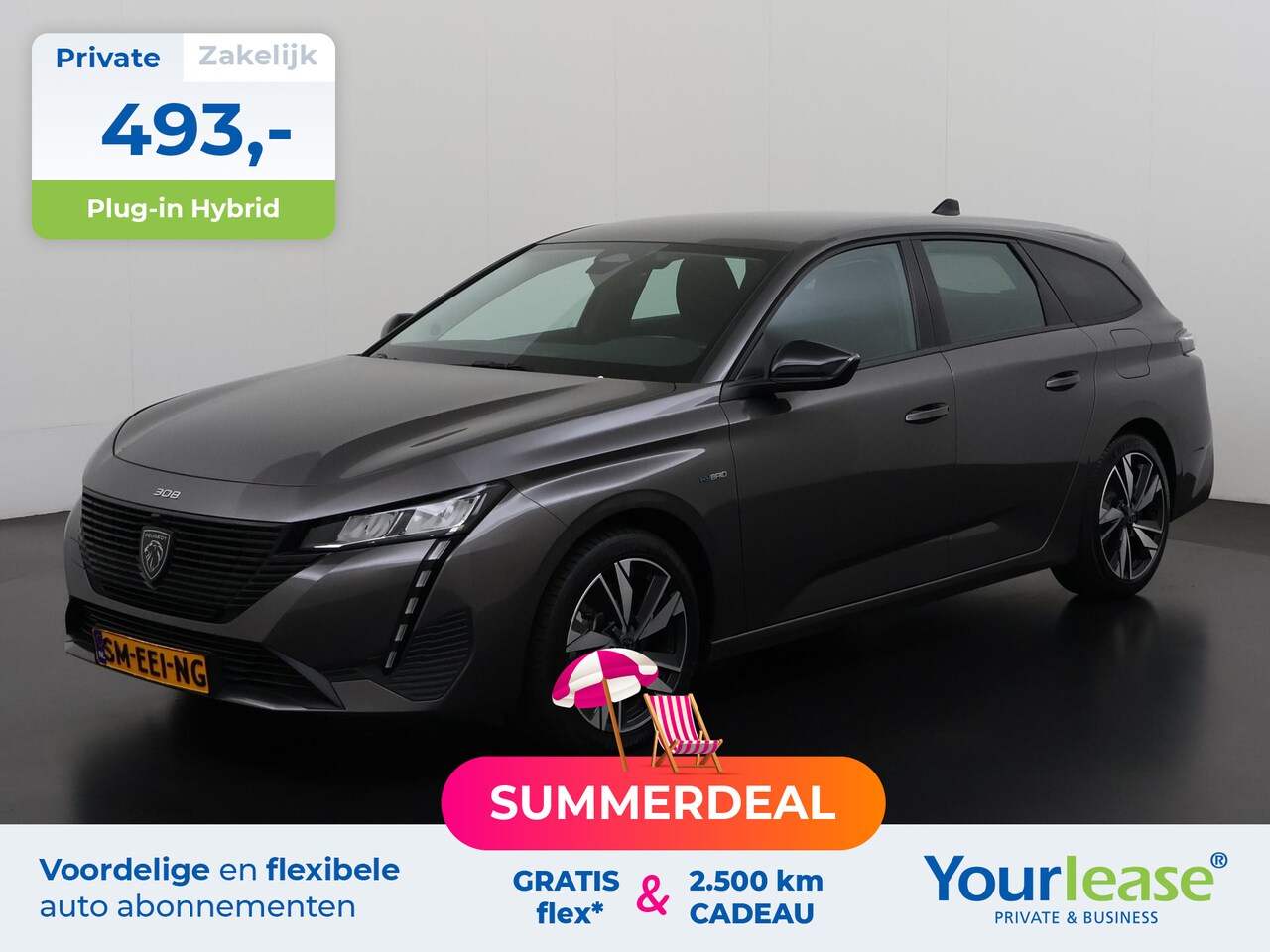 Peugeot 308 SW - 1.6 Plug-in Hybrid Active Pack | All-in 493,- Private Lease | Zondag Open! - AutoWereld.nl