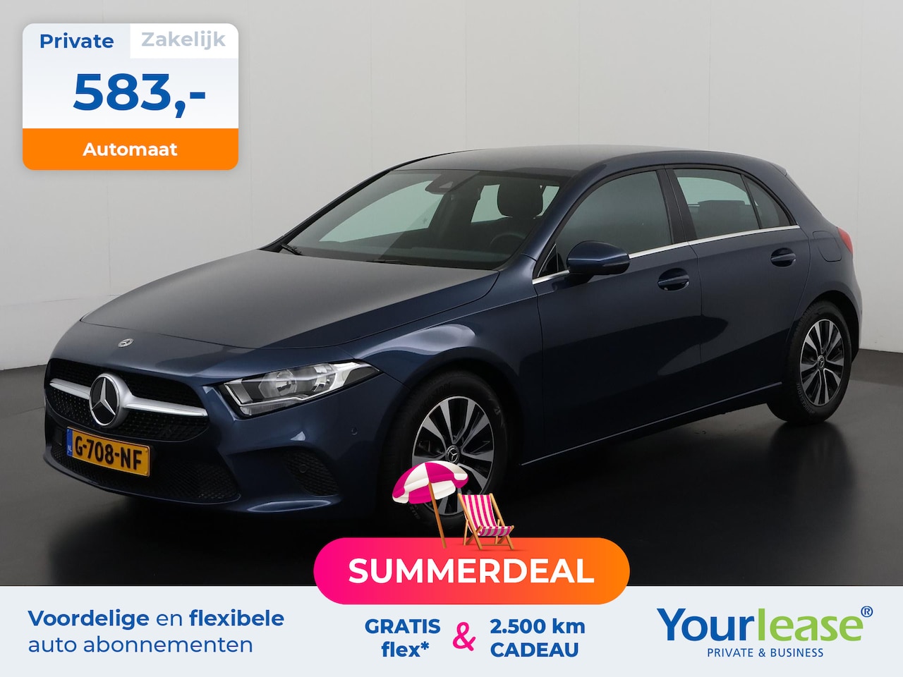 Mercedes-Benz A-klasse - 180 Business Solution | All-in 583,- Private Lease | Zondag Open! - AutoWereld.nl
