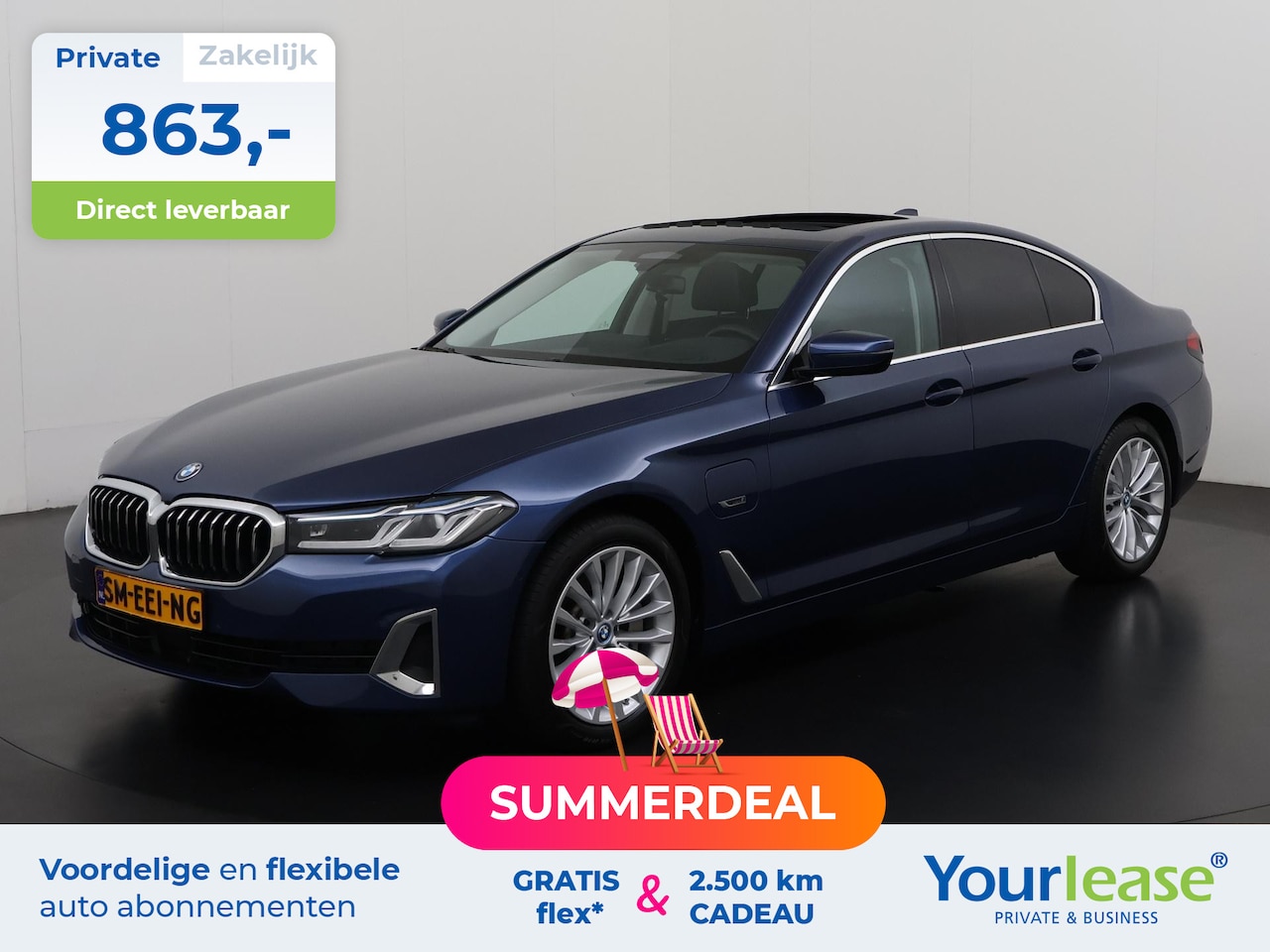 BMW 5-serie - 530e Luxury Line | All-in 863,- Private Lease | Zondag Open! - AutoWereld.nl