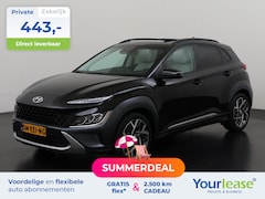 Hyundai Kona - 1.6 GDI HEV Premium Sky | All-in 443, - Private Lease | Zondag Open