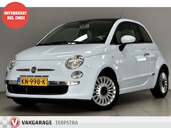 Fiat 500 - 1.2 Lounge/ Panorama-Dak/ 15'' LMV/ Airco/ C.V. Afstand/ Elek. Ramen/ Isofix/ Bluetooth/ M