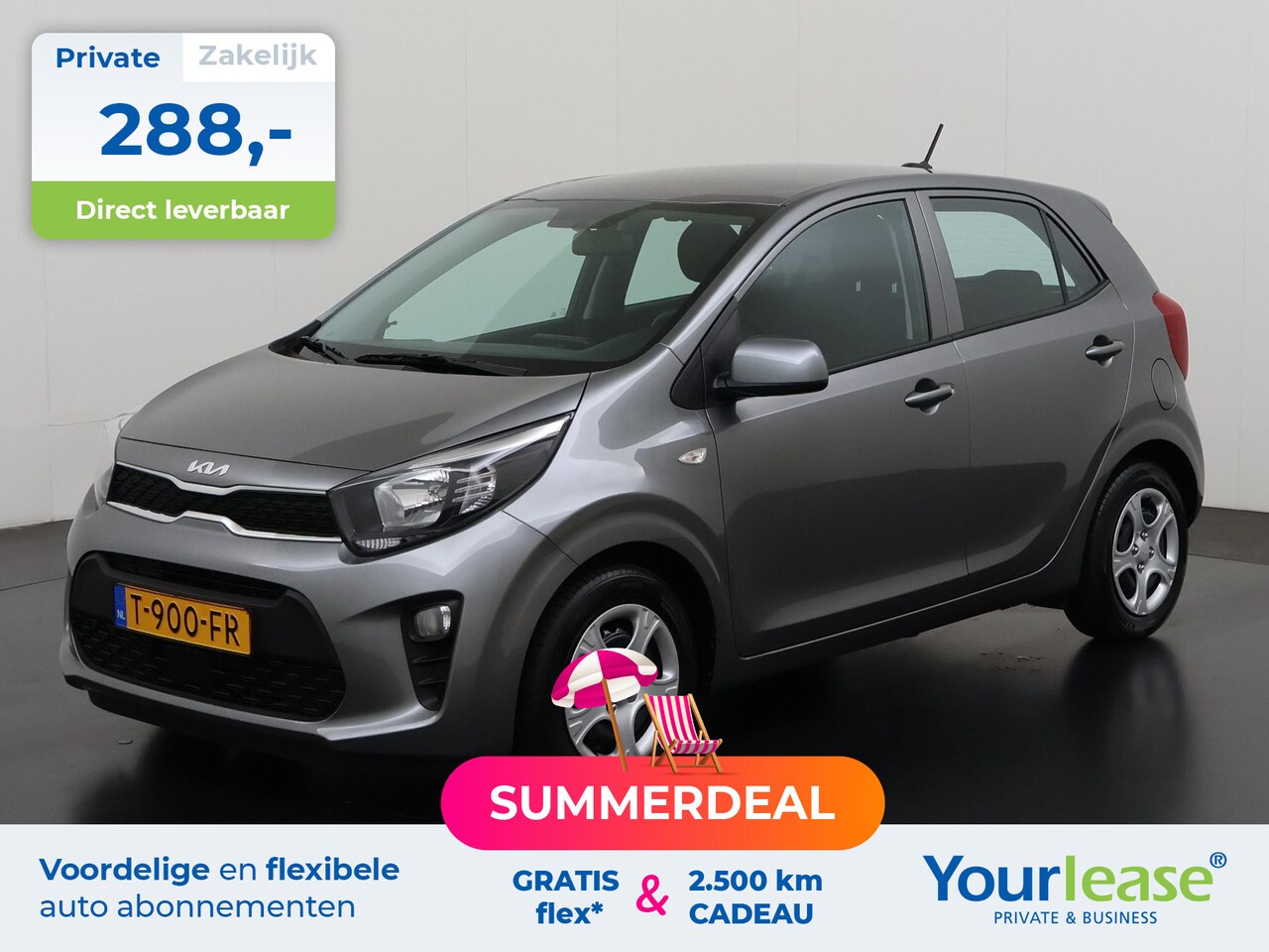 Kia Picanto - 1.0 DPi ComfortLine | All-in 288,- Private Lease | Zondag Open! - AutoWereld.nl