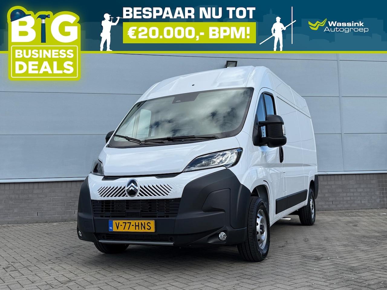 Citroën Jumper - GB 2.2 BlueHDi 140pk L2H2 35 | Trekhaak | Cruise Control | 3 Sleutels | Extra opbergtuimte - AutoWereld.nl