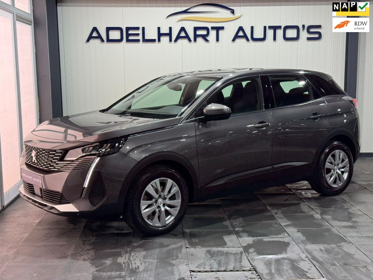 Peugeot 3008 - 1.2 PureTech Blue Lease Allure / Navigatie full map / Cruise control / Keyless / Climate c - AutoWereld.nl