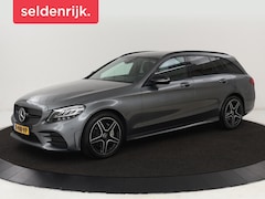 Mercedes-Benz C-klasse - 180 Business Solution AMG | Leder | Trekhaak | Stoelverwarming | Camera | Night Pack | Car