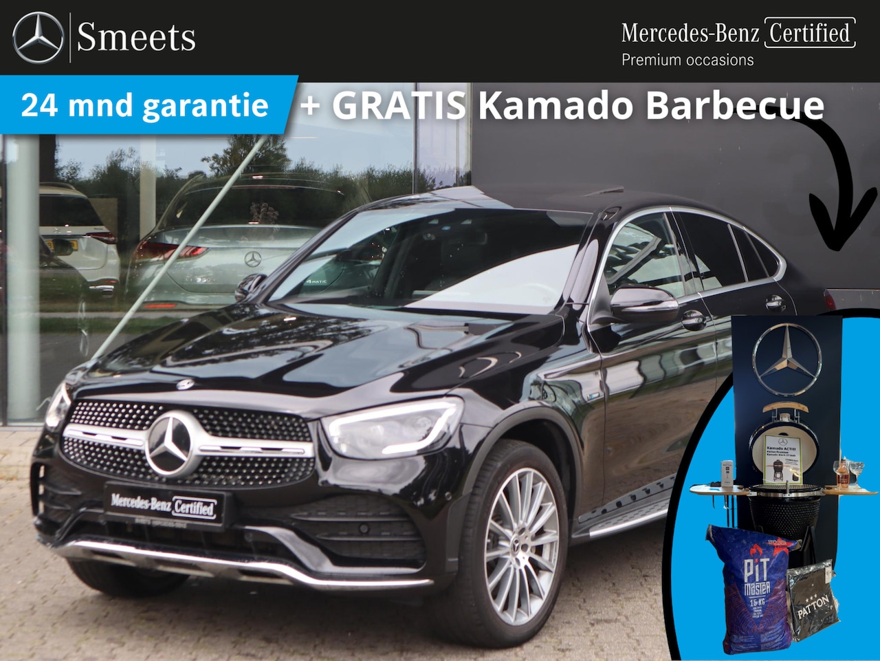 Mercedes-Benz GLC-klasse Coupé - 300e 4MATIC Business Solution AMG 300e 4MATIC Business Solution AMG - AutoWereld.nl