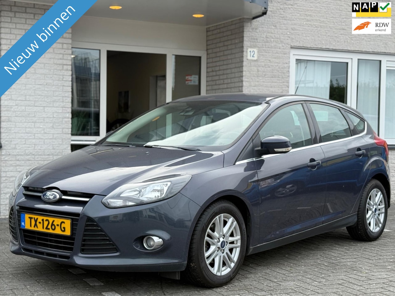 Ford Focus - 1.0 EcoBoost Titanium 1.0 EcoBoost 125PK Titanium - AutoWereld.nl