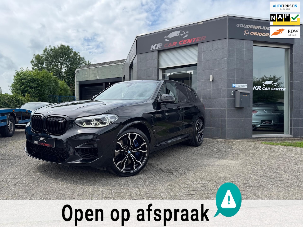 BMW X3 - M Competition AKRAPIVIC-CARBON-H&K-HUD-360-DEALER OH - AutoWereld.nl