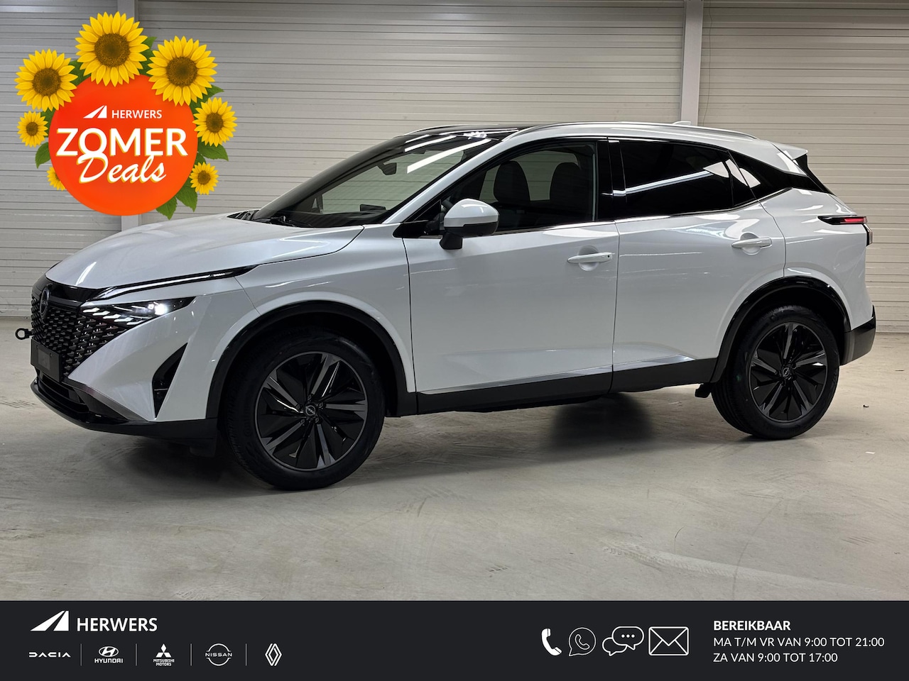 Nissan Qashqai - 1.3 MHEV Xtronic Tekna / Voorstoelen, voorruit + stuurwiel verwarmd / 1800 kg trekgewicht - AutoWereld.nl