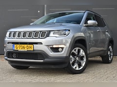 Jeep Compass - 1.4 MultiAir Limited 4x4 170pk Automaat | Vol-Leder | Trekhaak | Dealeronderhouden | AllSe