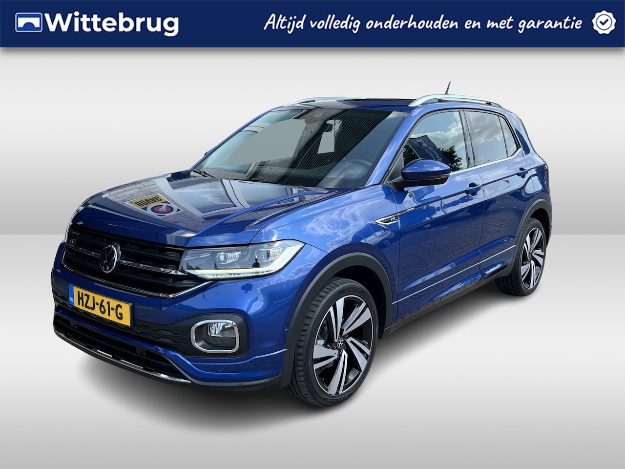 Volkswagen T-Cross - 1.5 TSI R-Line / AUTOMAAT/ 150 PK/ 2X R-LINE/ ADAPT. CRUISE/ KEYLESS/ PARK. SENSOREN + CAM - AutoWereld.nl