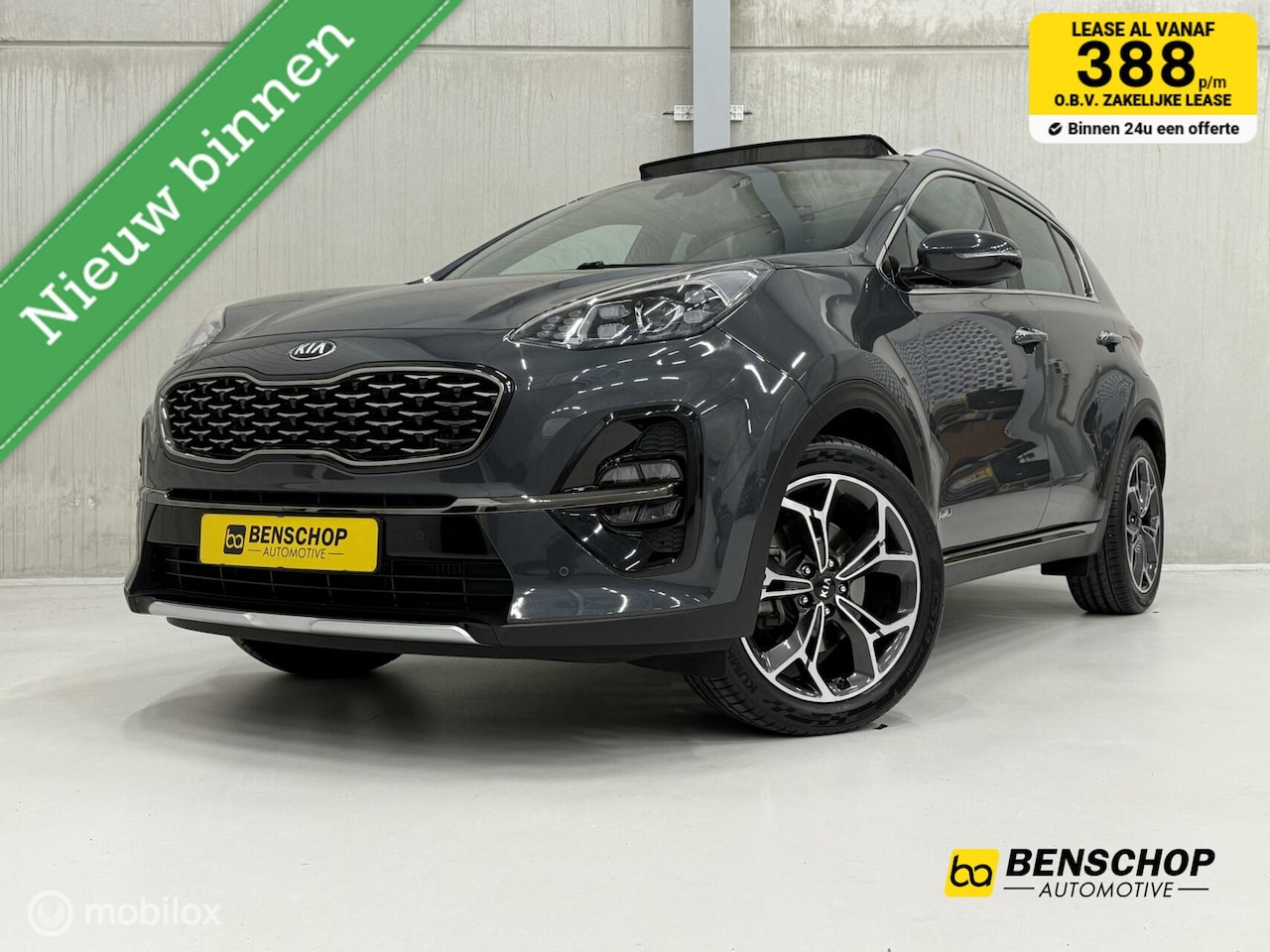 Kia Sportage - 1.6 T-GDI 4WD GT-Line Panodak Leer Navi Camera Cruise LED - AutoWereld.nl
