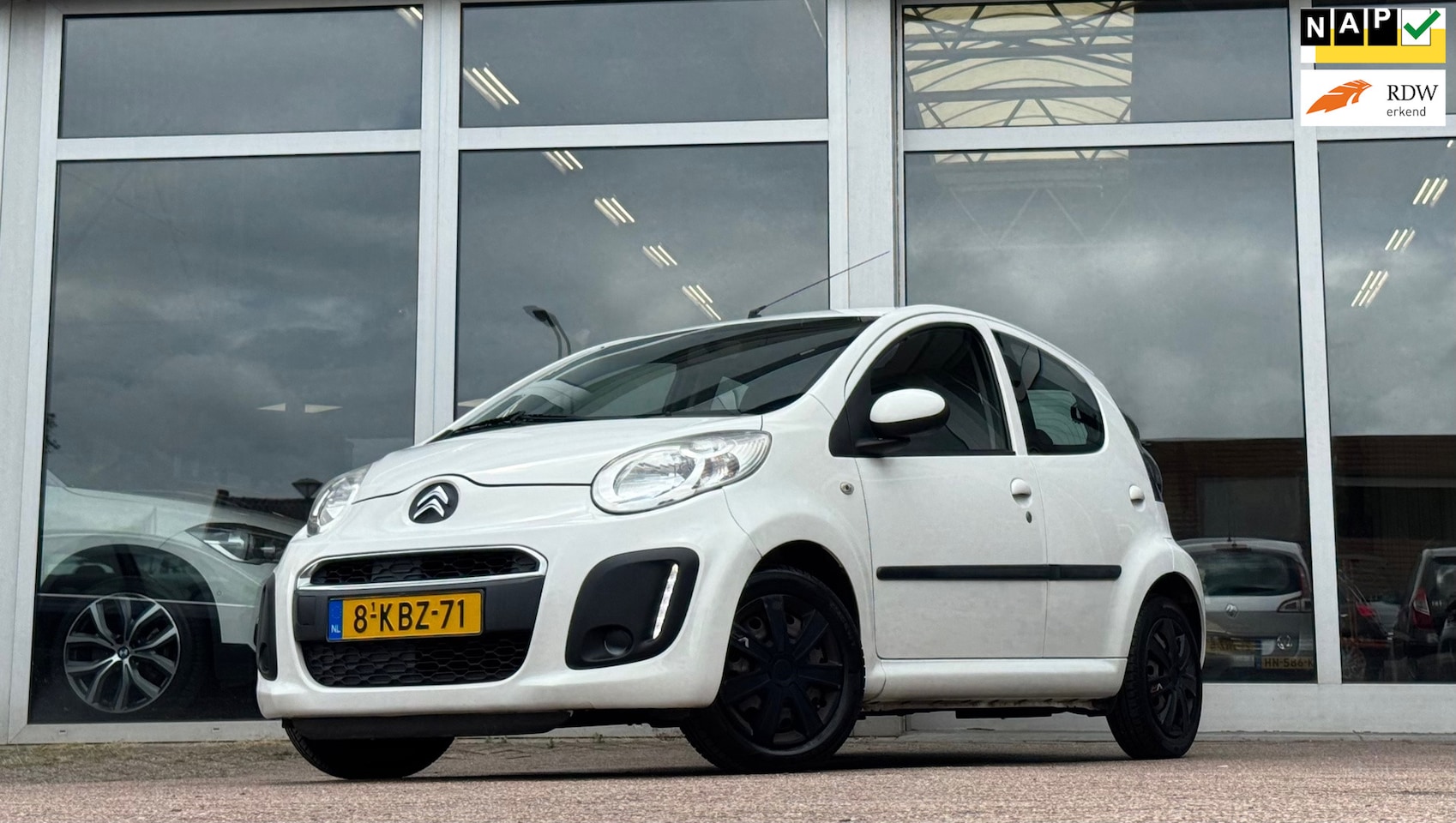 Citroën C1 - 1.0 Collection Airco 100% Onderhouden Bluetooth Elektr. Ramen Mooi! - AutoWereld.nl