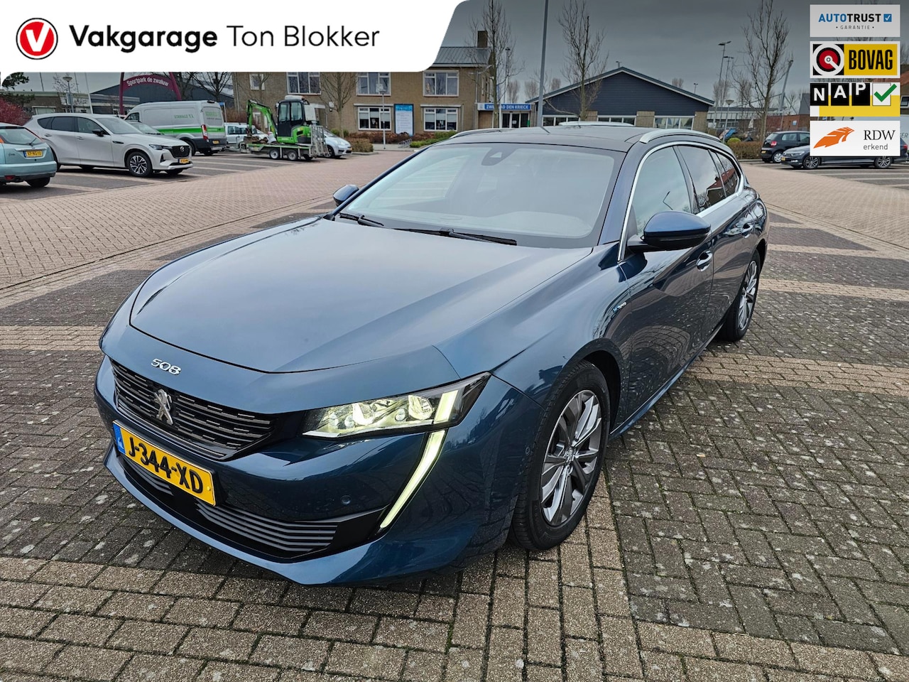 Peugeot 508 SW - 1.6 HYbrid Allure |PANORAMA DAK|ADAPTIVE CRUISE CONTROL| - AutoWereld.nl