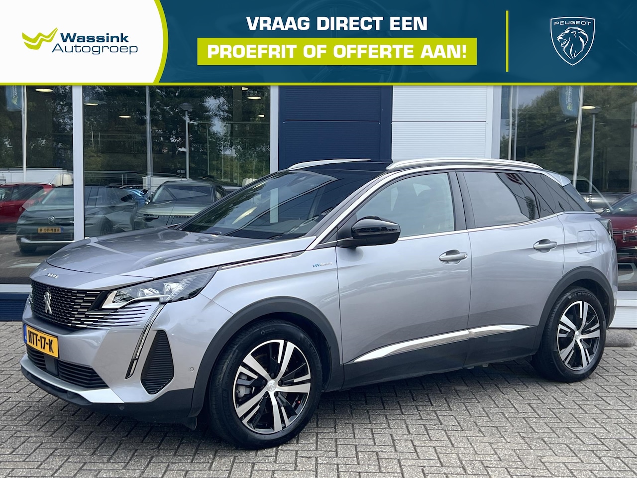 Peugeot 3008 - 1.6 Plug-in HYbrid4 300pk e-EAT8 GT | Navigatie | Camera | Stoelverwarming | Apple CarPlay - AutoWereld.nl