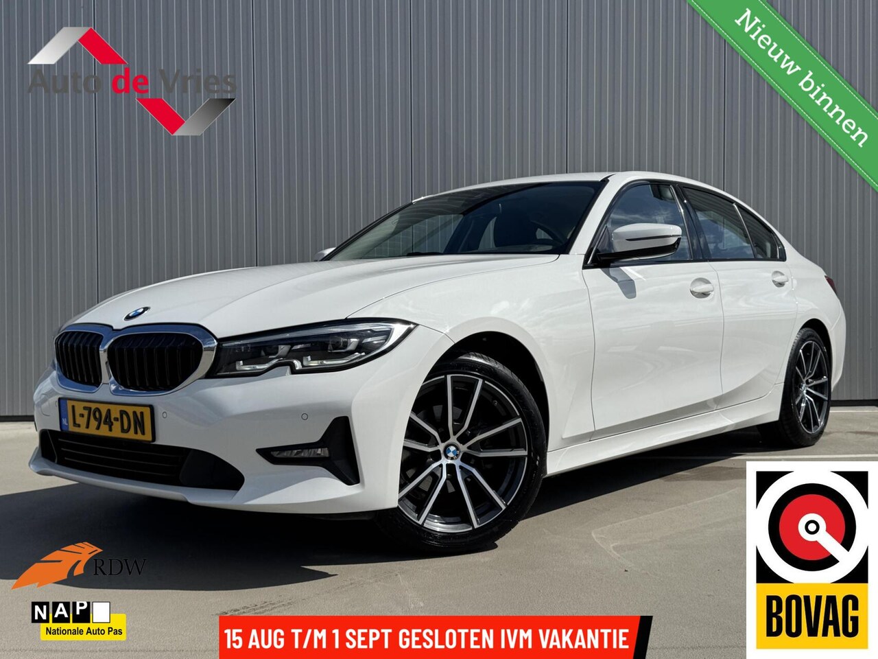 BMW 3-serie - 318i Business Edition Plus|Navi|LED|NL-Auto - AutoWereld.nl