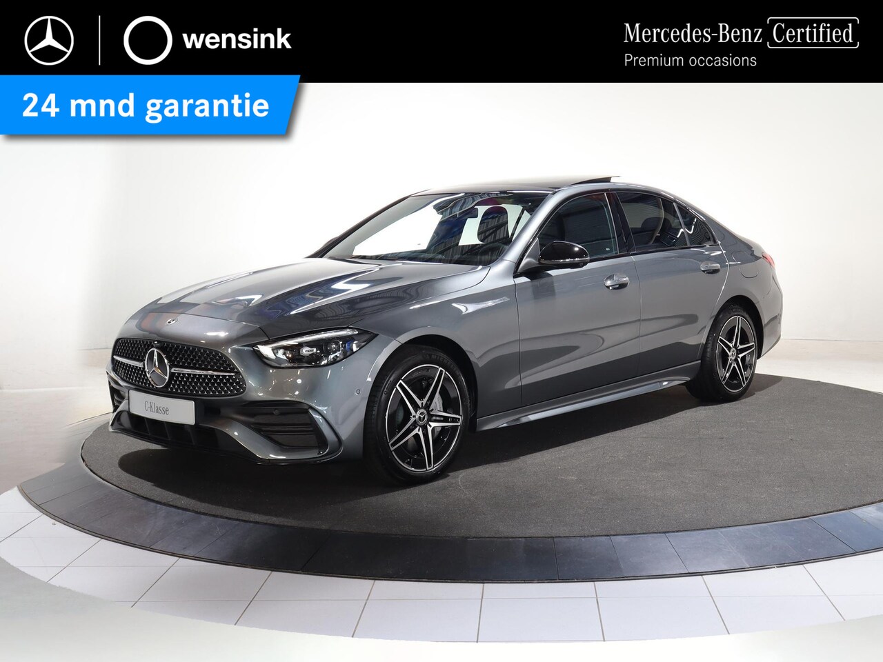 Mercedes-Benz C-klasse - 300 e AMG Line | Premium| Nightpakket | 360° camera | Digital Light | Sfeerverlichting | A - AutoWereld.nl