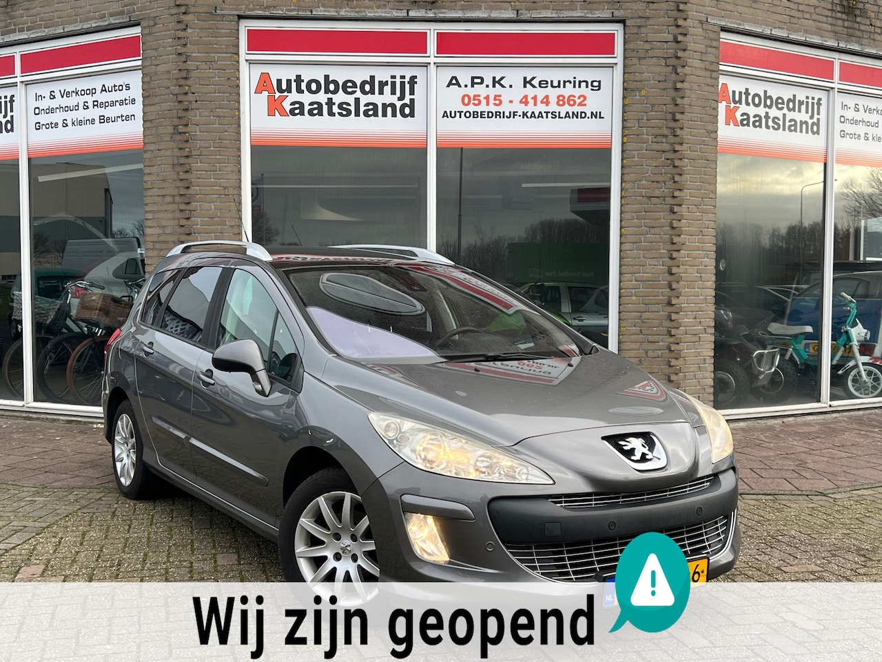 Peugeot 308 SW - 1.6 VTi XS - Pano - Clima - Cruise - APK: 10-2025 - AutoWereld.nl