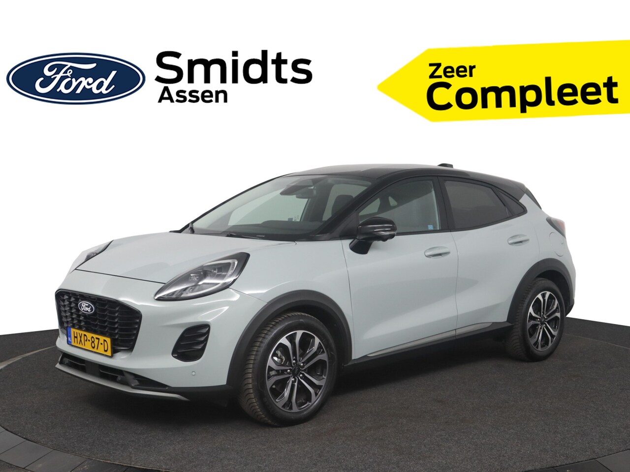 Ford Puma - EcoBoost Hybrid 125pk Titanium | Automaat | Afn.Trekhaak | Winterpack | Matrix Led | Elek. - AutoWereld.nl