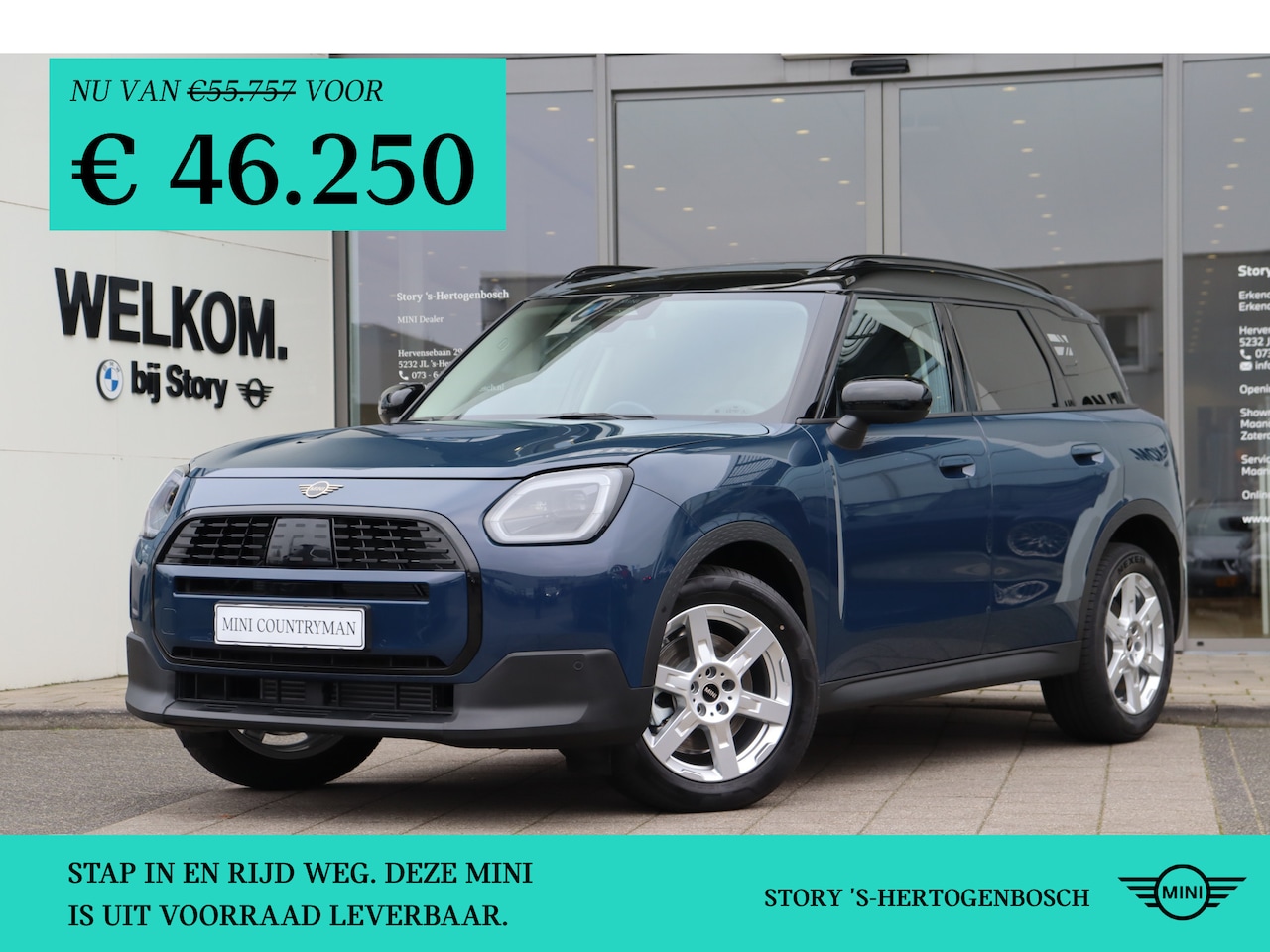 MINI Countryman - C Automaat / Classic / Pakket M / 18" Asteroid Spoke - AutoWereld.nl