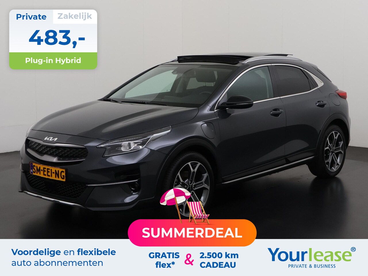 Kia XCeed - 1.6 GDi PHEV ExecutiveLine | All-in 483,- Private Lease | Zondag Open! - AutoWereld.nl