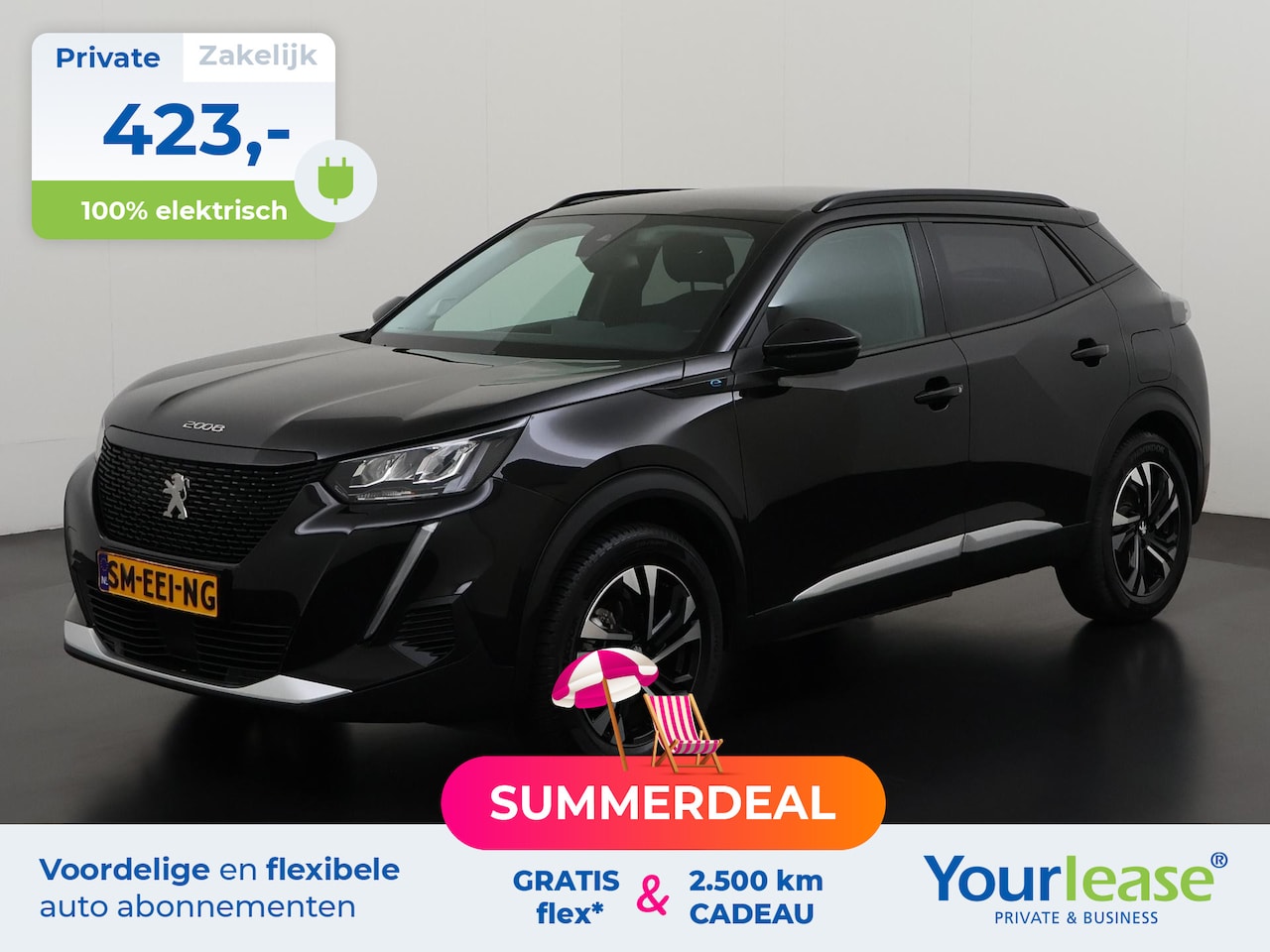Peugeot e-2008 - EV Allure 50 kWh | All-in 423,- Private Lease | Zondag Open! - AutoWereld.nl