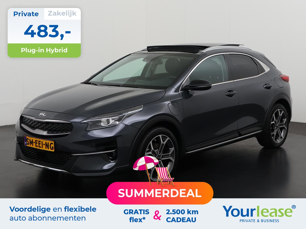 Kia XCeed - 1.6 GDi PHEV ExecutiveLine | All-in 483,- Private Lease | Zondag Open! - AutoWereld.nl