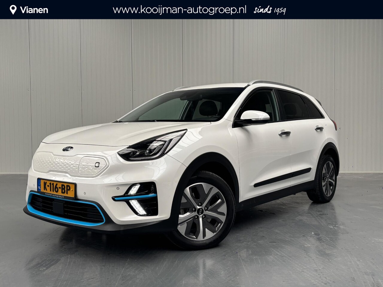 Kia e-Niro - ExecutiveLine 64 kWh 3Fase, Stoelmemory, JBL, Navigatie, Nederlandse Auto, LederenBekledin - AutoWereld.nl