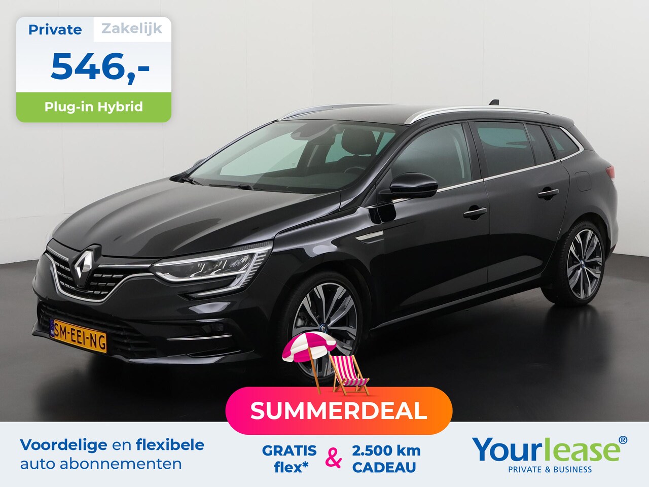 Renault Mégane E-Tech - Estate 1.6 Plug-In Hybrid 160 Intens | All-in 546,- Private Lease | Zondag Open! - AutoWereld.nl