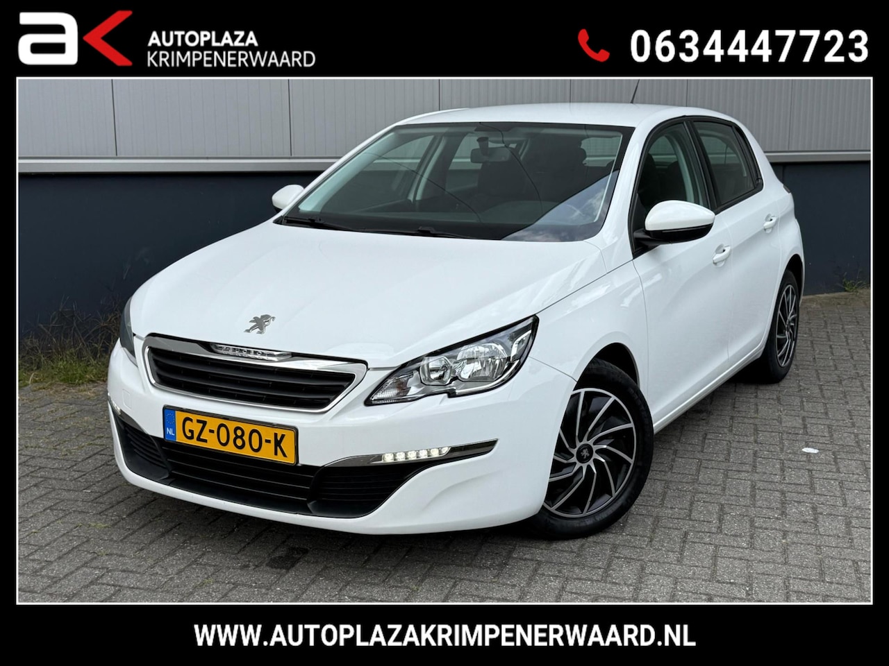 Peugeot 308 - 1.2 PureTech Blue Lease Navi Airco Cruise 5d Nieuwe Apk - AutoWereld.nl