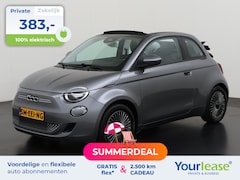 Fiat 500e - Cabrio Icon 42 kWh | All-in 383, - Private Lease | Zondag Open