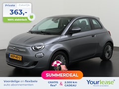 Fiat 500e - Icon 42kWh | All-in 363, - Private Lease | Zondag Open