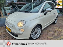Fiat 500 - 1.2 Lounge, leer, panorama, lage km